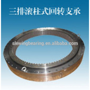 Customized Three Row Roller Slewing Bearing Internal Gear